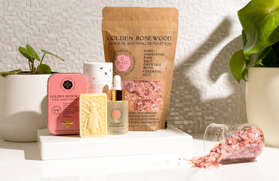 Golden Rosewood Natural Skincare Range