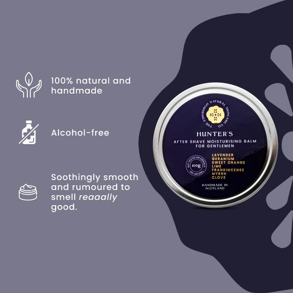 Hunter's Aftershave Balm For Gentlemen