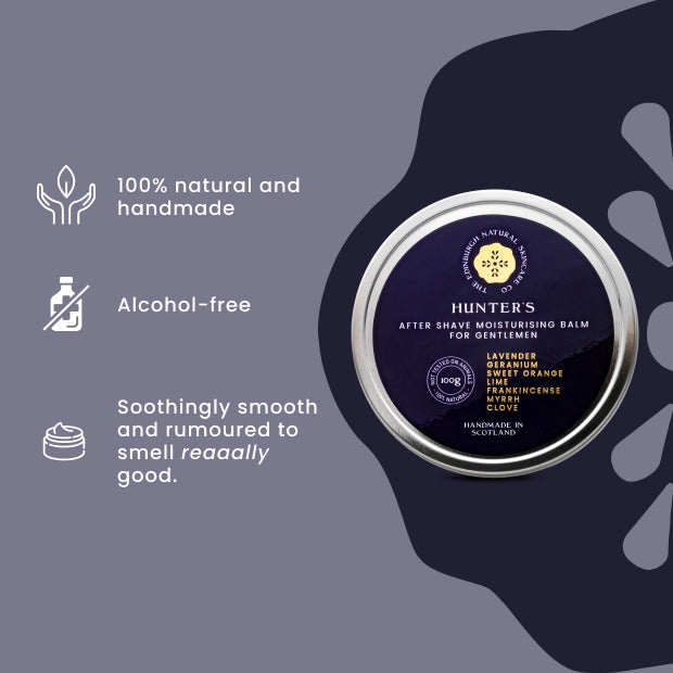 Hunter's Aftershave Balm For Gentlemen