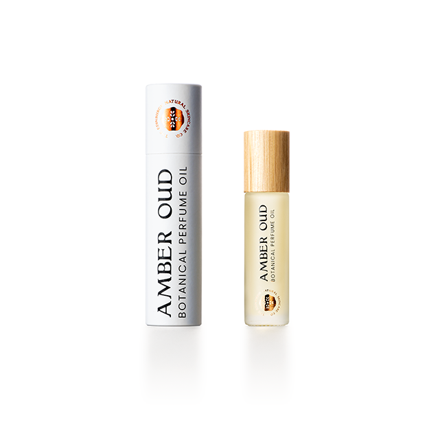 Amber Oud Botanical Perfume Oil 10ml Rollerball