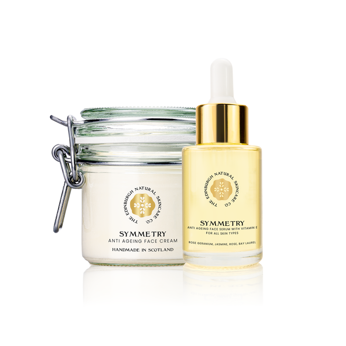 Symmetry Anti-Ageing Face Cream And Face Serum Bundle