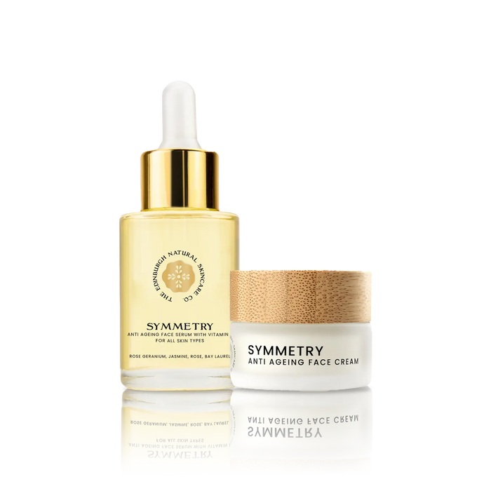 Symmetry Anti Ageing Serum And Travel Mini Face Cream...The Perfect Face Care Bundle.