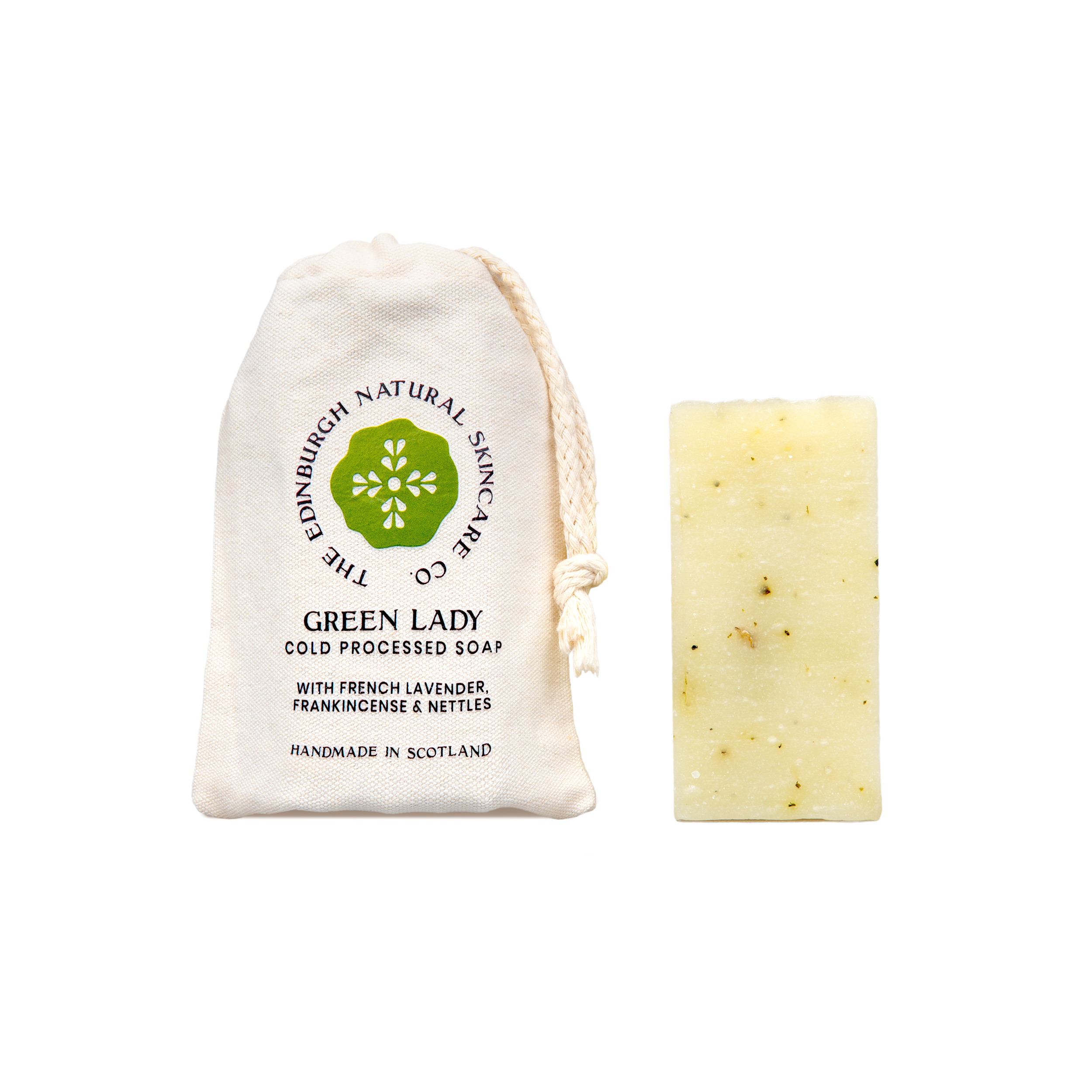 Green Lady Cold Processed Soap. Woody, Herby And Gorgeous!