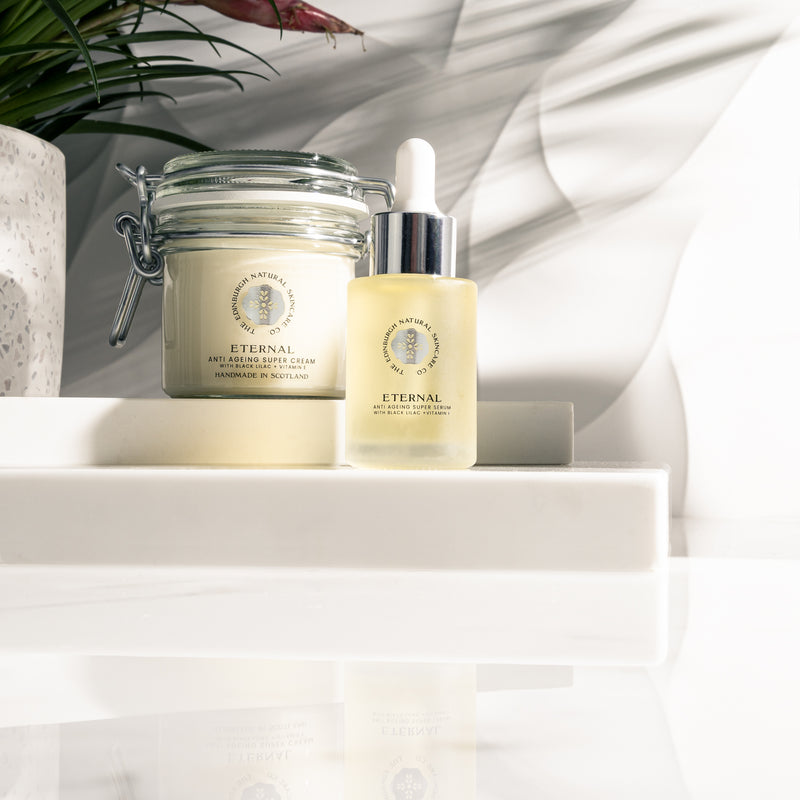 ETERNAL ANTI-AGEING FACE CREAM AND FACE SERUM BUNDLE.