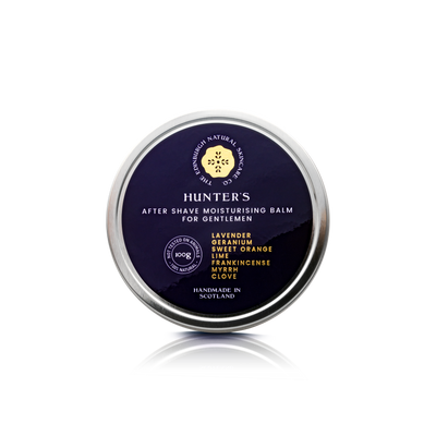 mens aftershave balm - HUNTER'S AFTERSHAVE BALM FOR GENTLEMEN. REFINED AND LUXURIOUS