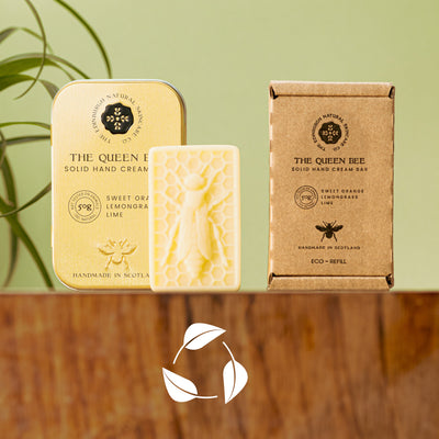 The Queen Bee Eco-Refill Hand Cream.Keeping The World Beautiful