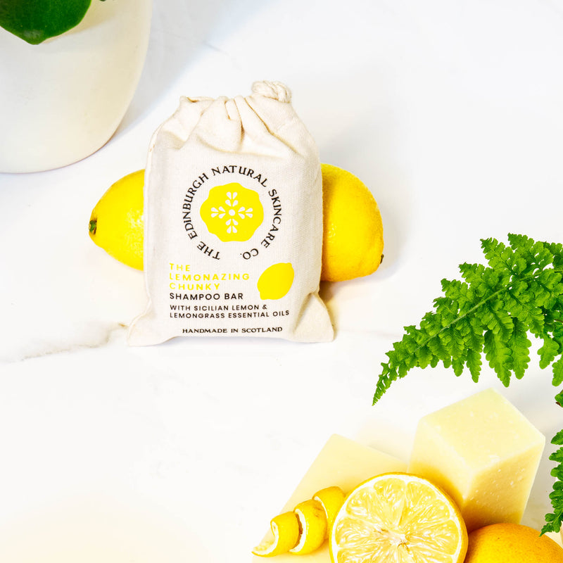 Wild Thing Natural Hair Conditioner – Pre-shampoo treatment & The Lemonazing Chunky Shampoo Bar