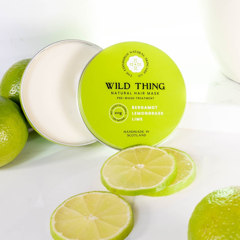Wild Thing Natural Hair Conditioner – Pre-shampoo treatment & The Lemonazing Chunky Shampoo Bar