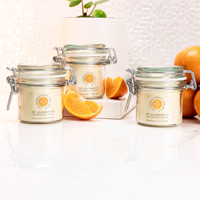 ST CLEMENTS LUXURY BODY BUTTER...SUMMER IN A JAR