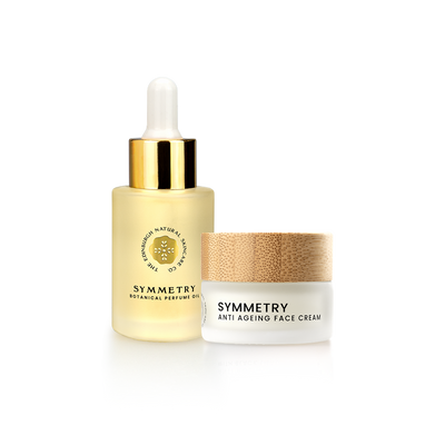 Symmetry Botanical Perfume Oil & Travel Mini Face Cream