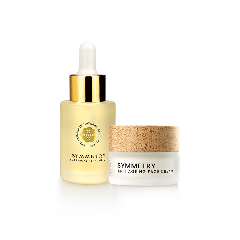 Symmetry Botanical Perfume Oil & Travel Mini Face Cream